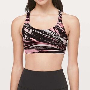 Lululemon Energy Bra Colour Splash Multi SZ 8